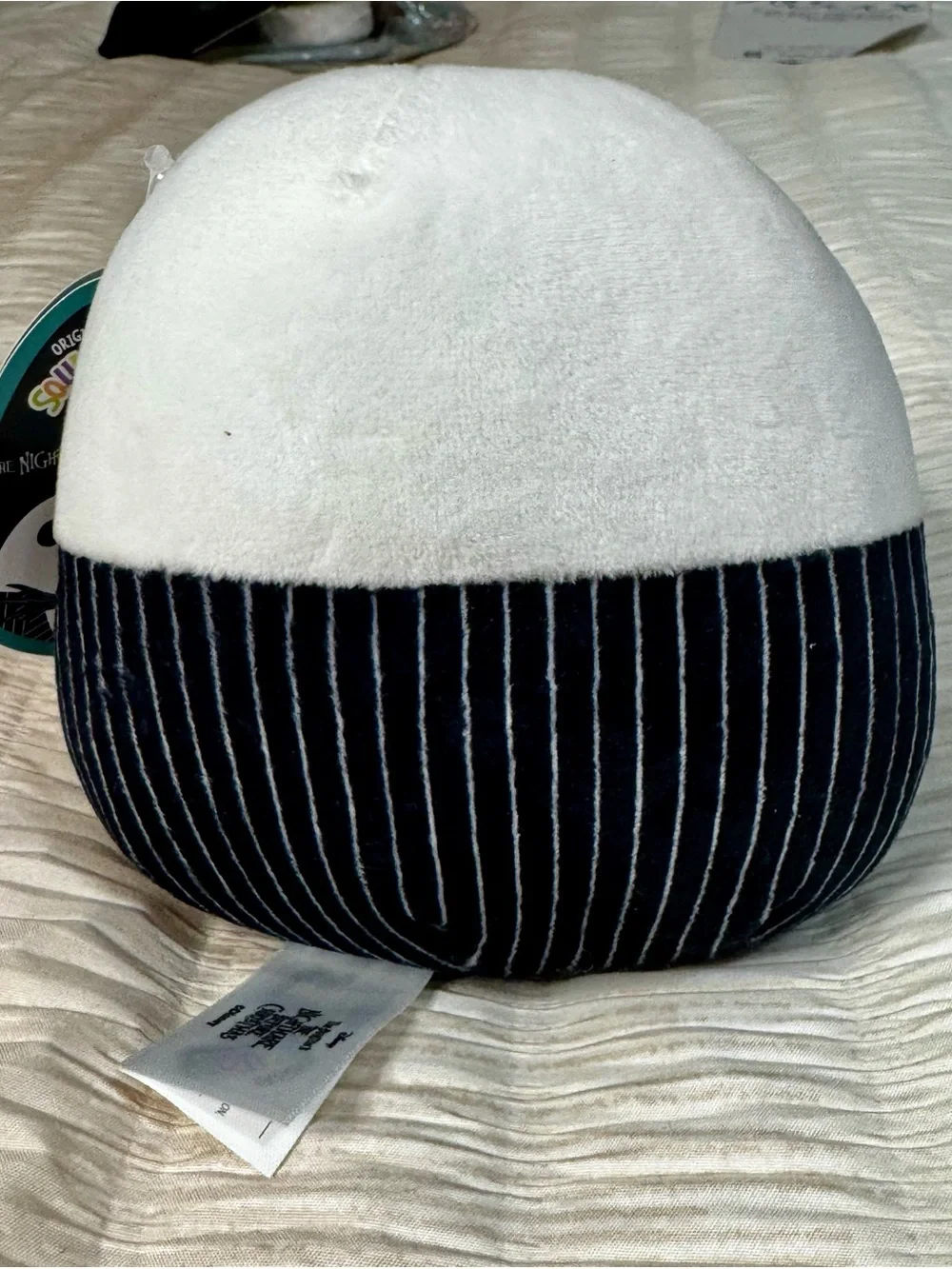 Ellington Jack Skellington Plush Costume - White & Black